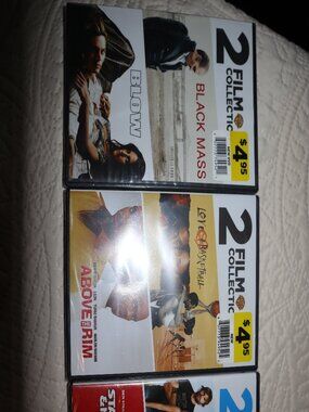SIX 6 MOVIES DVD Film Collection Starsky&Hutch, Dukes of Hazzard, Blow, etc.